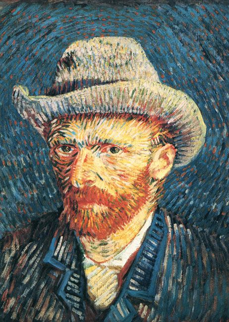 110419 Vincent Van Gogh - autoportrait, Van Gogh Museum, Amsterdam