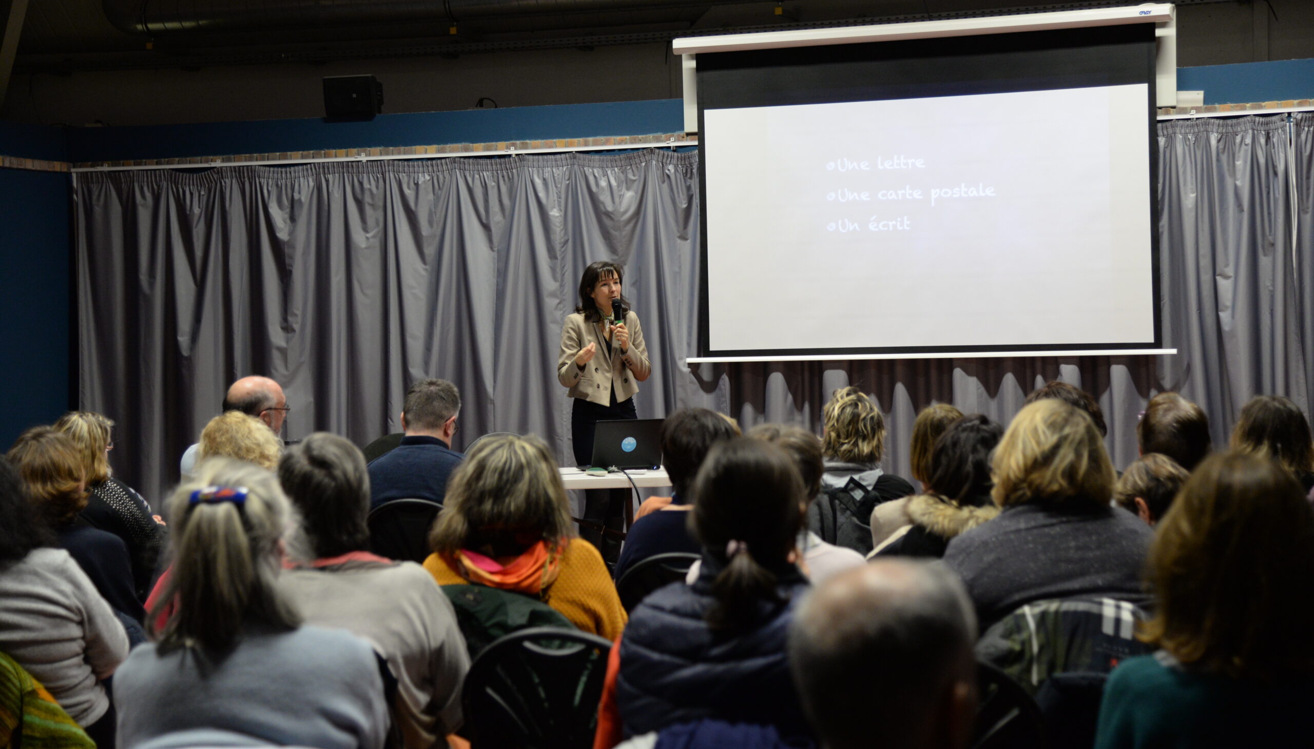 Conférence sur l’écriture en images